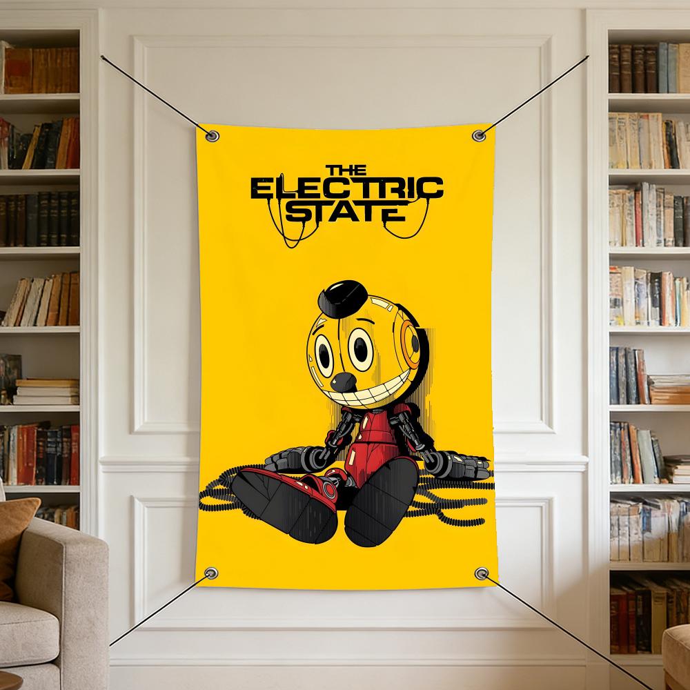 Outdoor Camping Movies - Movie The Electric State Flags Flags
