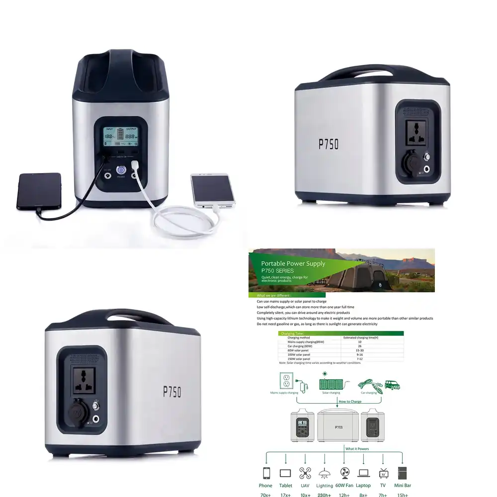 Outdoor Camping Usa - Portable Power Bank Station for AC