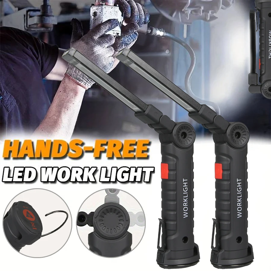 Outdoor Camping Lamp - New Portable COB LED Flashlight USB