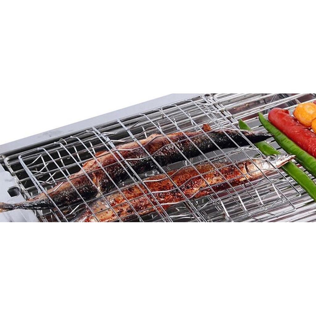 Camp Cooking Set - High Quality BBQ Basket Barbecue Grill