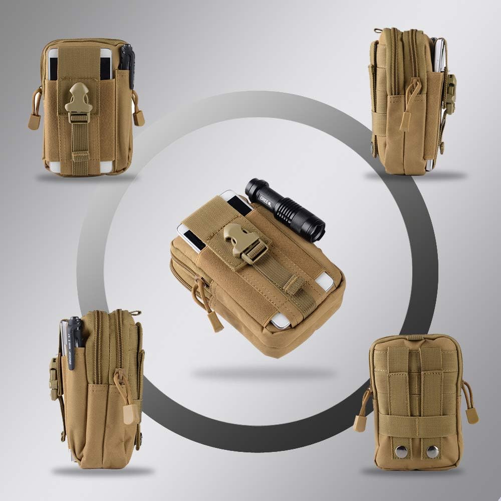 Tactical Molle Belt Pouch Mili - Outdoor Camping Adventure recension och pris