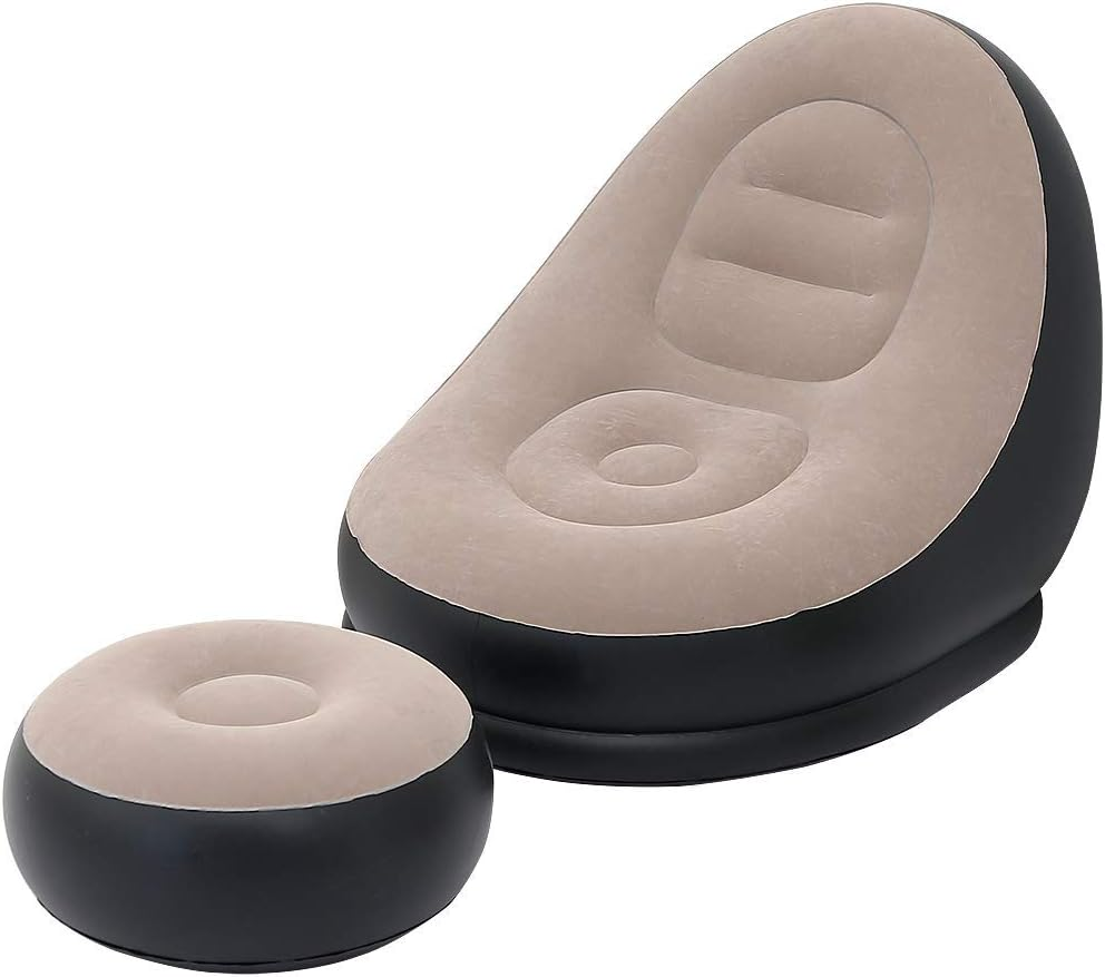 2Pcs Lazy Sofa Inflatable Chai - Inflatable Mattress recension och pris