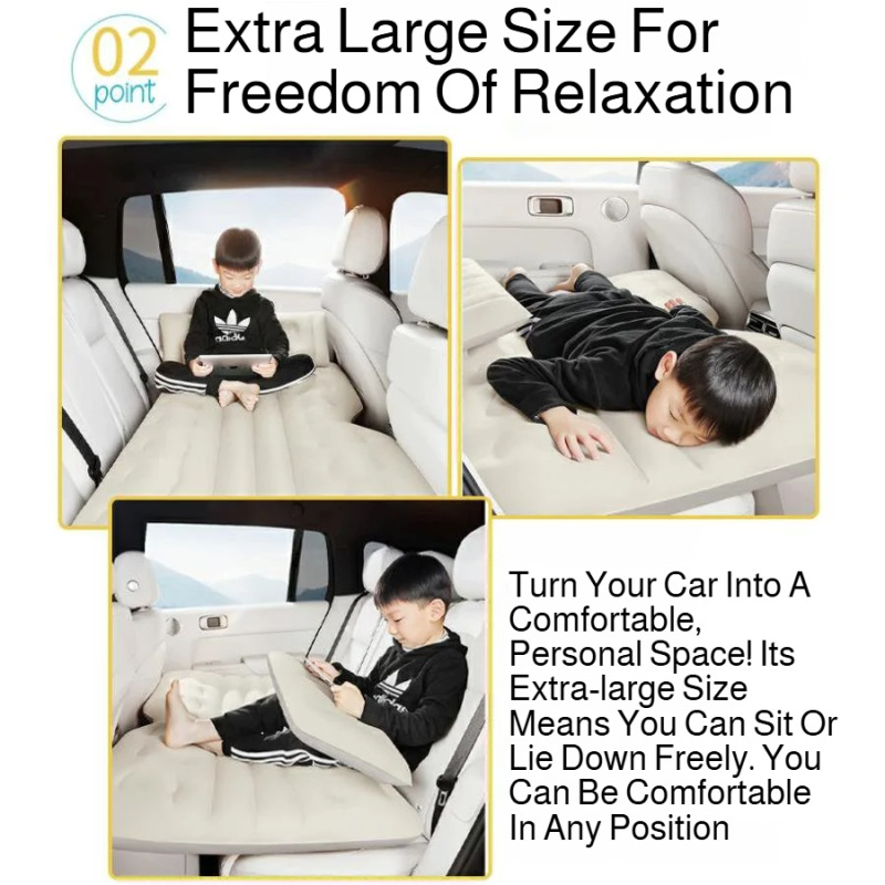 Car Back Electric Inflatable B - Inflatable Mattress recension och pris