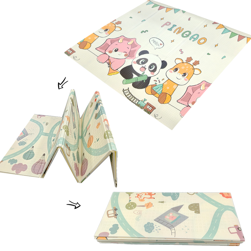 1pc Large Foldable Baby Crawli - Outdoor Camping Mats Large recension och pris