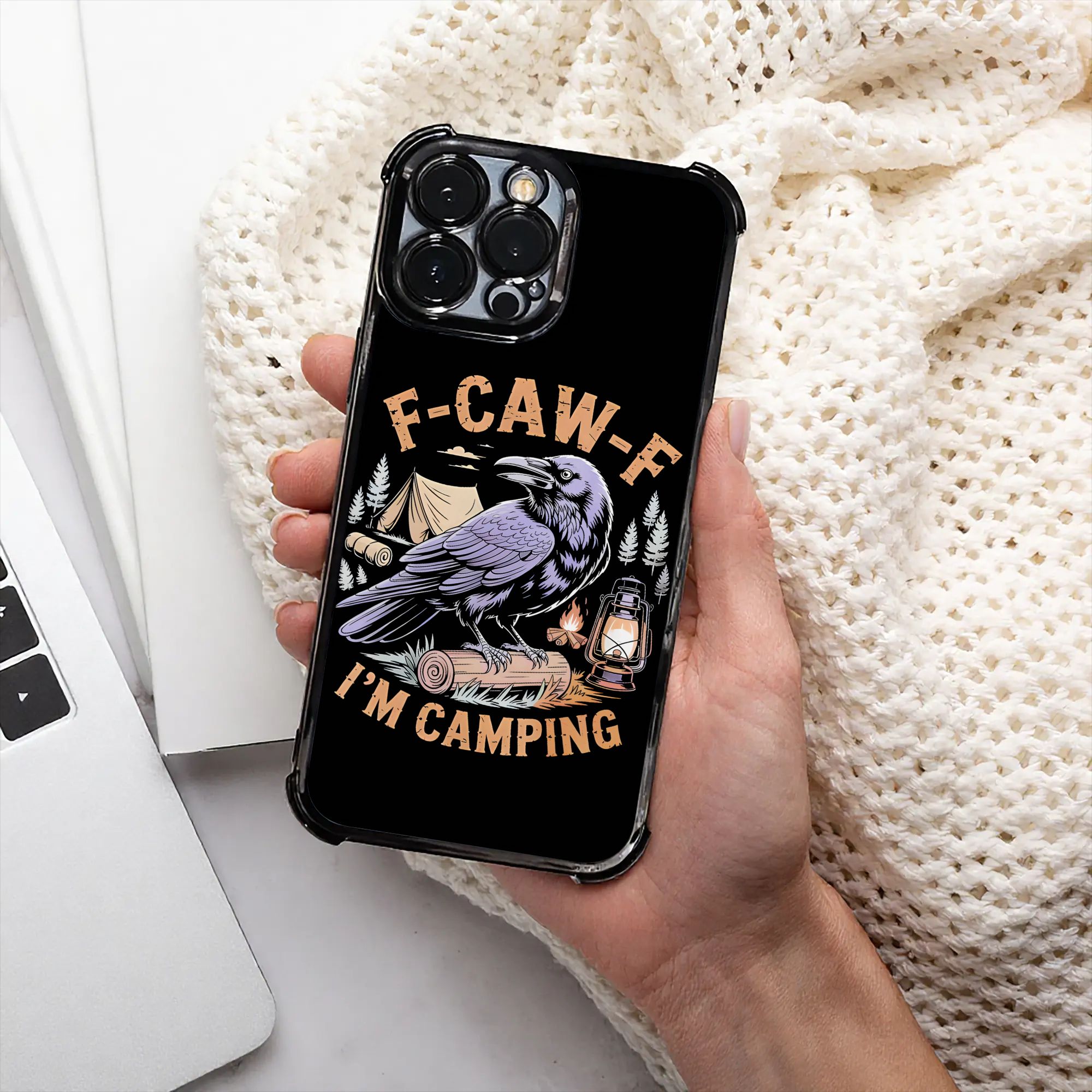 Funny Raven F CAW F I'm Campin - Outdoor Camping Adventure recension och pris