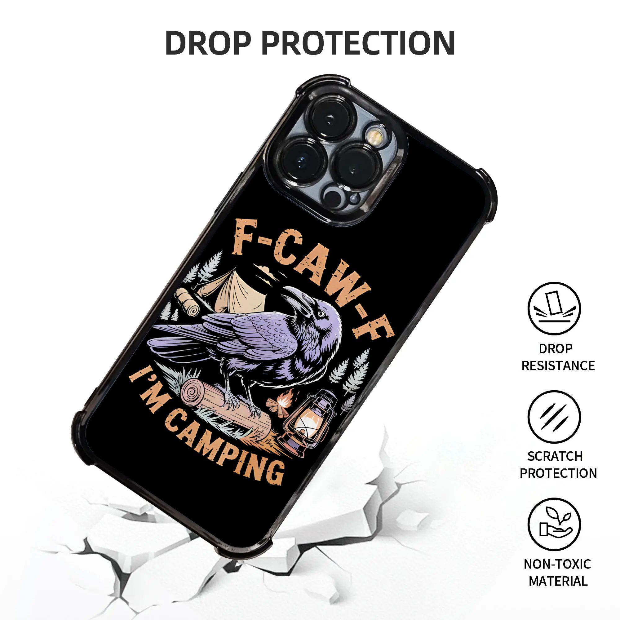 Funny Raven F CAW F I'm Campin - Outdoor Camping Adventure recension och pris