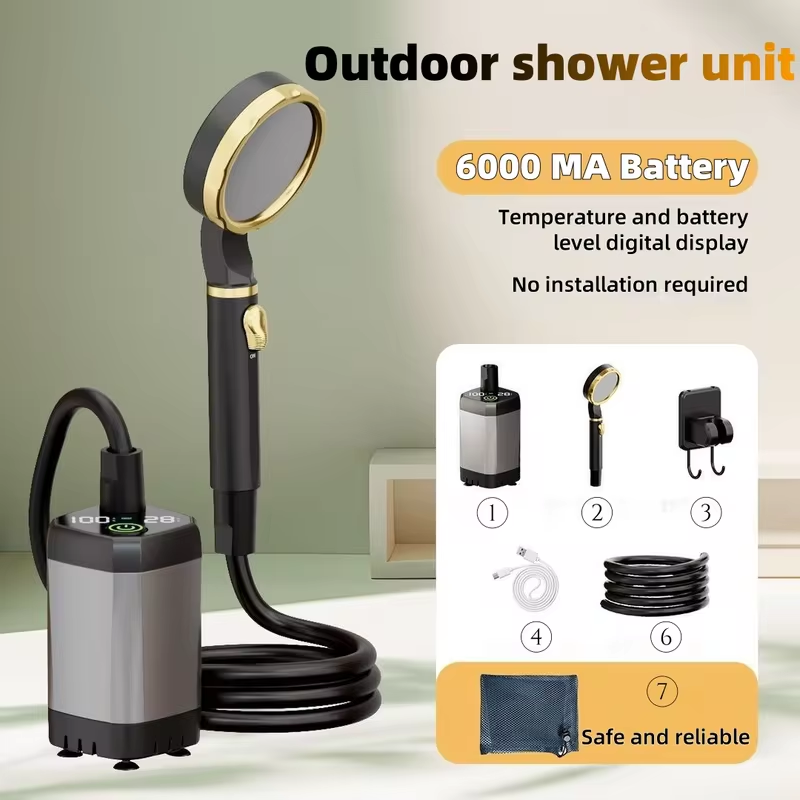 Portable Outdoor Electric Show - Outdoor Camping Shower recension och pris