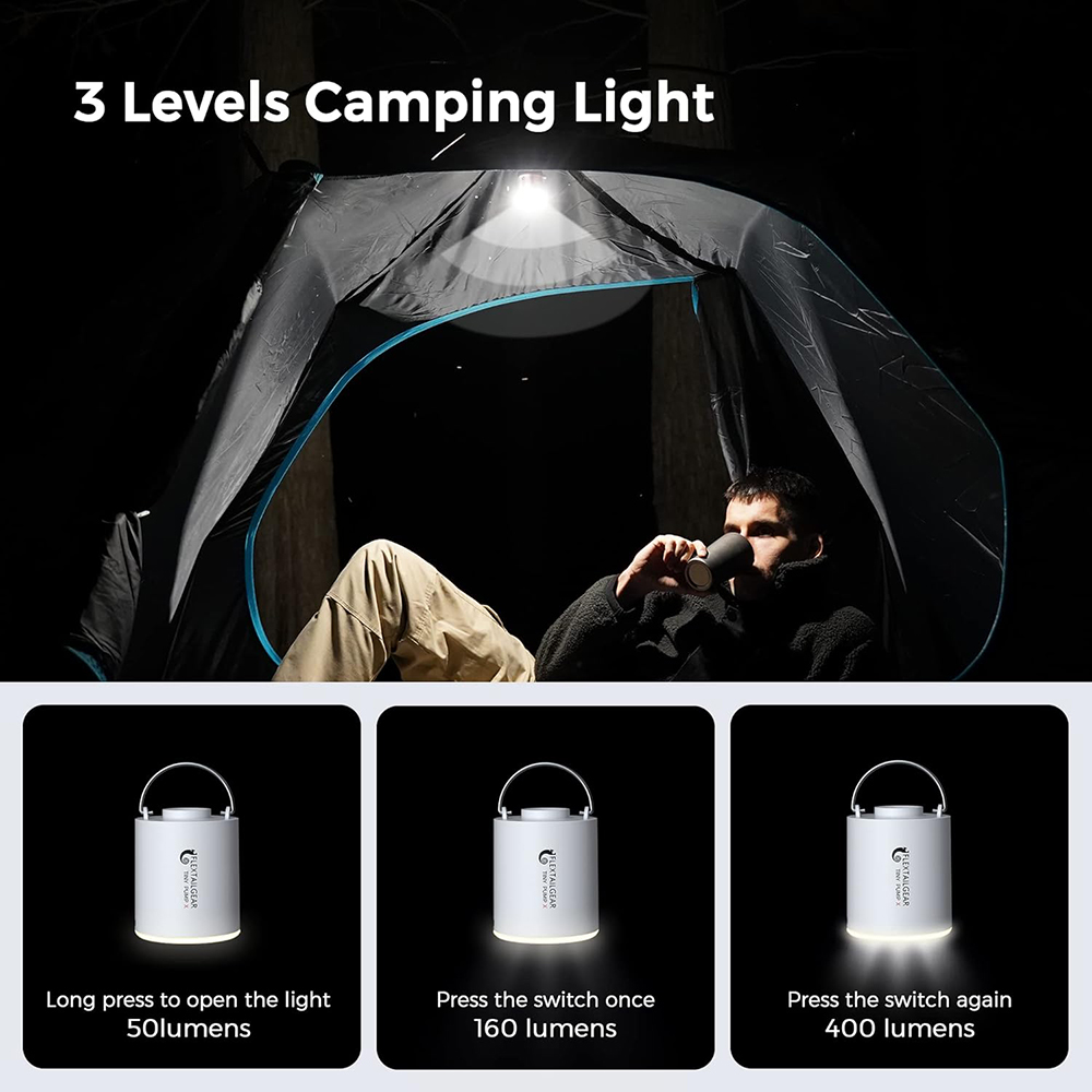 FLEXTAIL Portable Air Pump, Mi - Outdoor Inflatable Camping Tent With Air Pump recension och pris