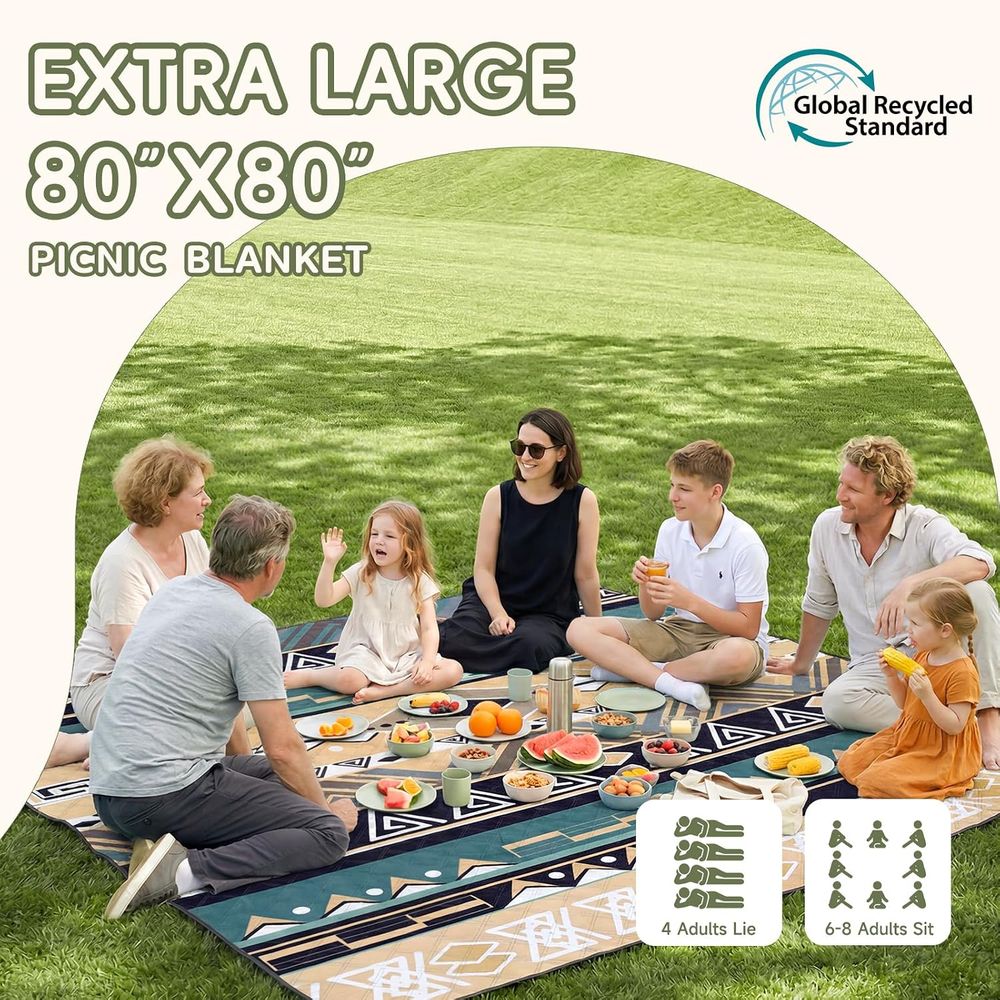 Picnic Blanket Outdoor Camping - Outdoor Camping Mats Large recension och pris