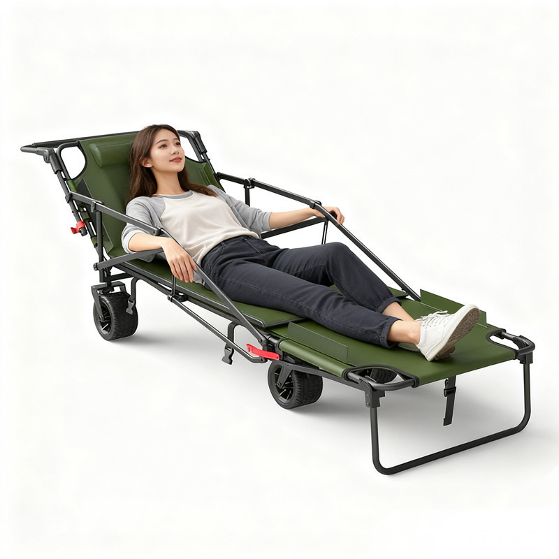Foldable Camping Wagon with Ta - Outdoor Camping Trolley recension och pris