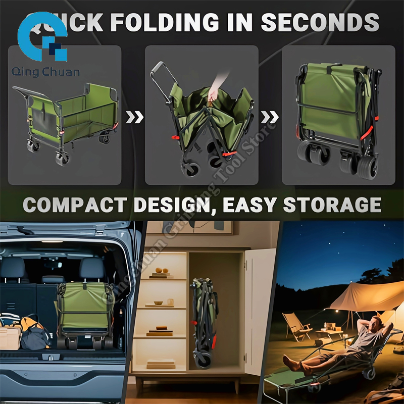 Camping Trolley Multi-Function - Outdoor Camping Trolley recension och pris
