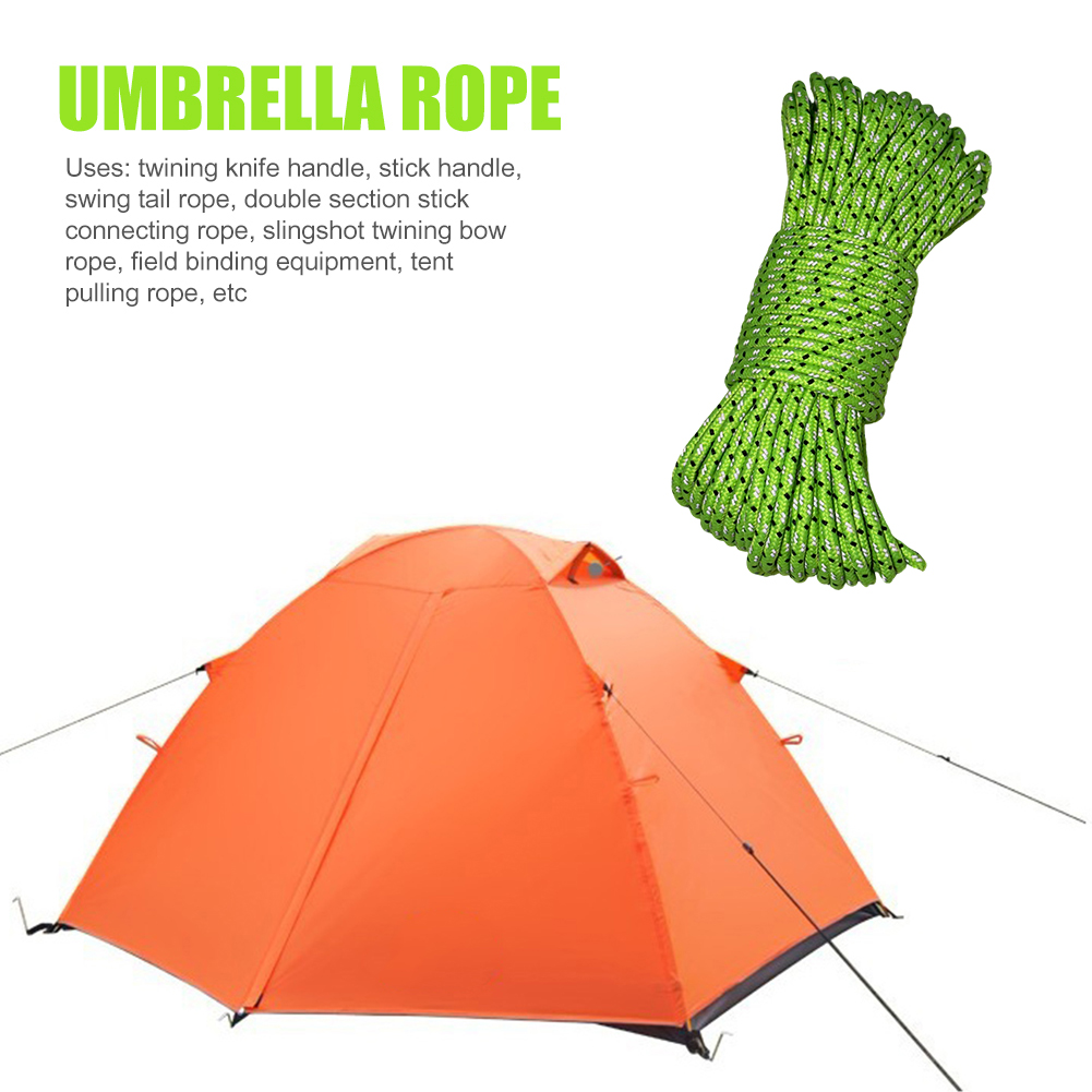 20m 4mm Survival Paracord Nylo - Outdoor Camping Quotes recension och pris