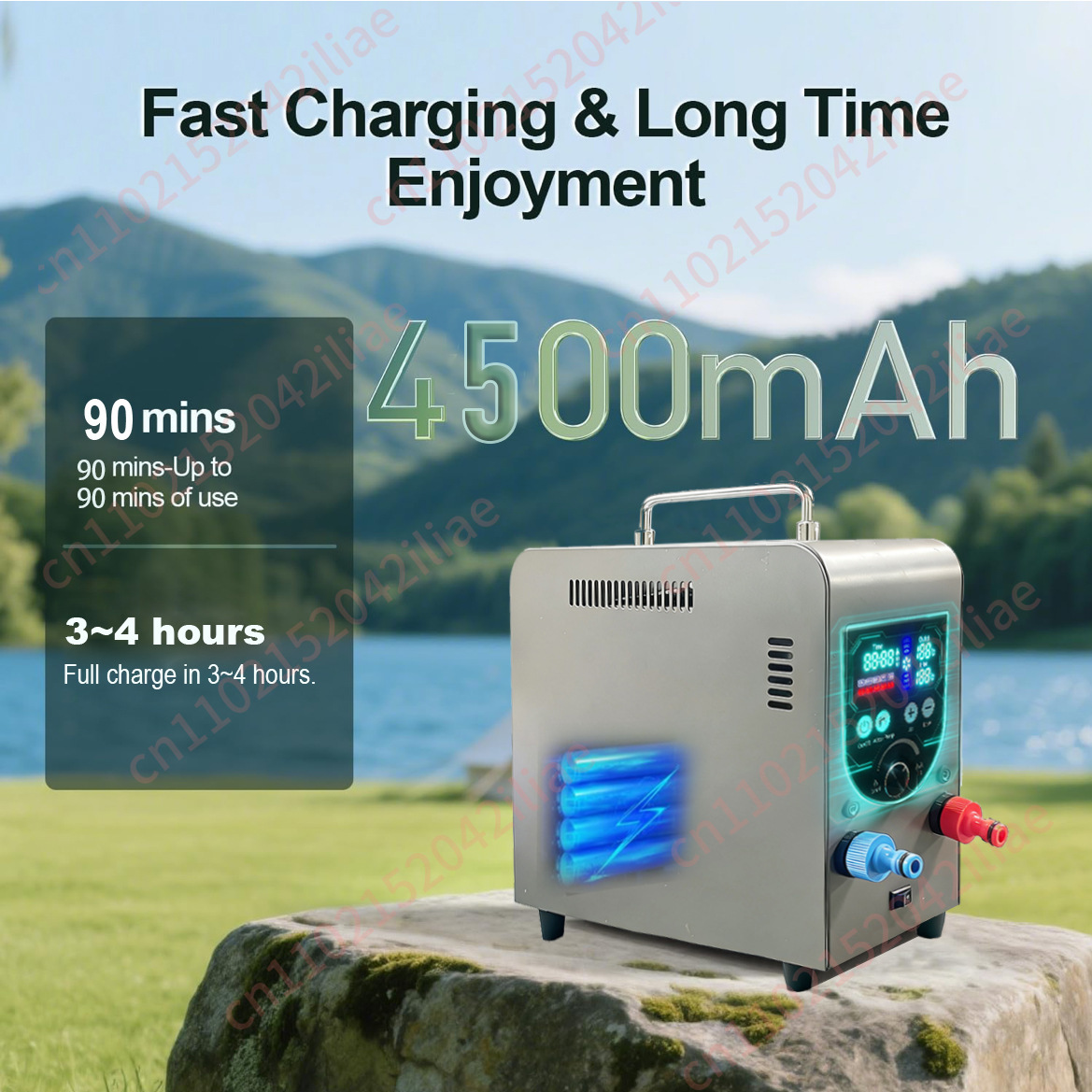 Portable Camping Water Heater  - Outdoor Camping Shower recension och pris