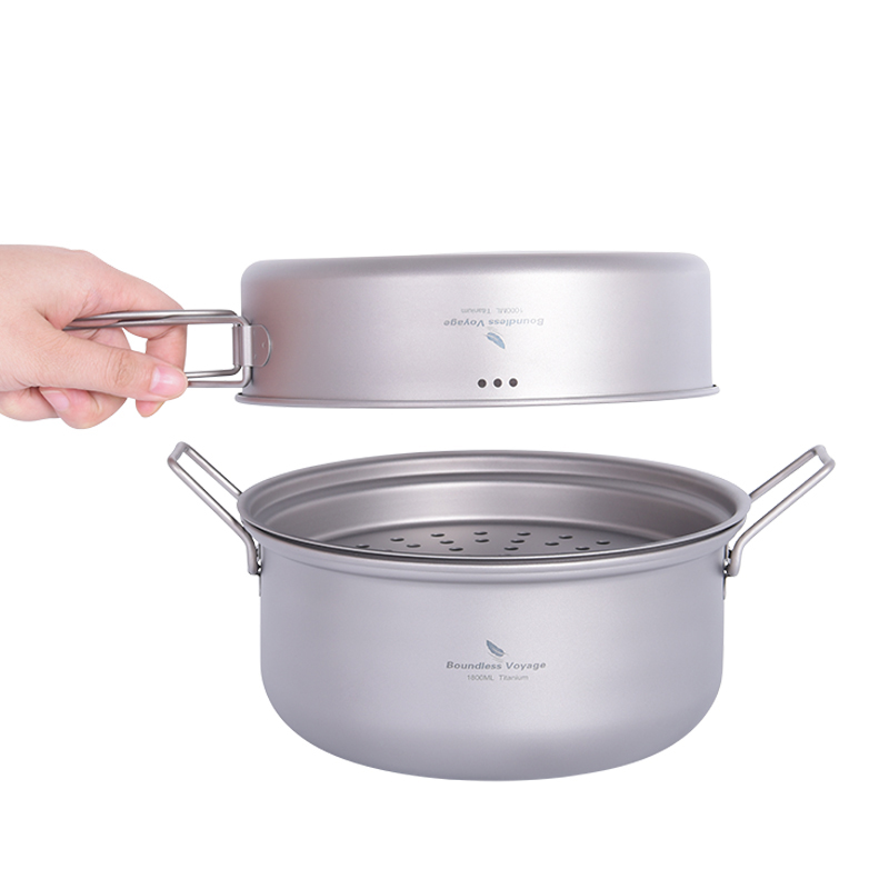 Boundless Voyage Titanium Stea - Camp Cooking Set recension och pris
