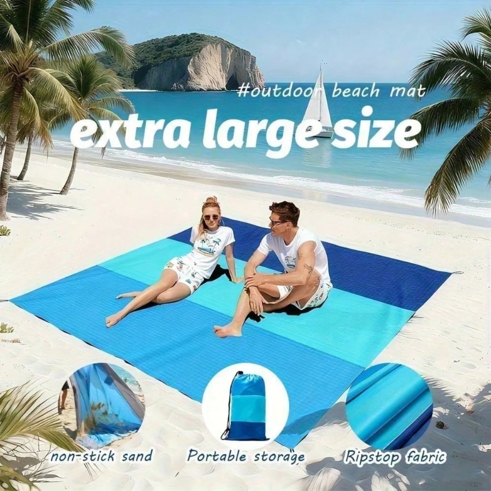Outdoor Oversized Sand Resista - Outdoor Camping Rug Waterproof recension och pris