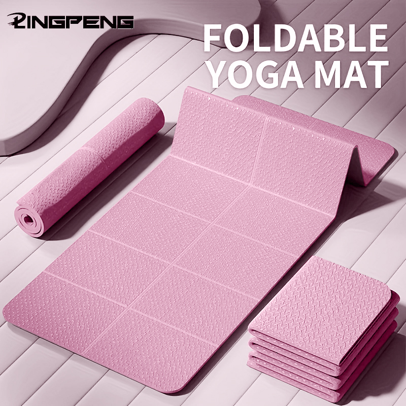 Foldable Yoga Mat TPE 61x183cm - Outdoor Camping Rug Waterproof recension och pris