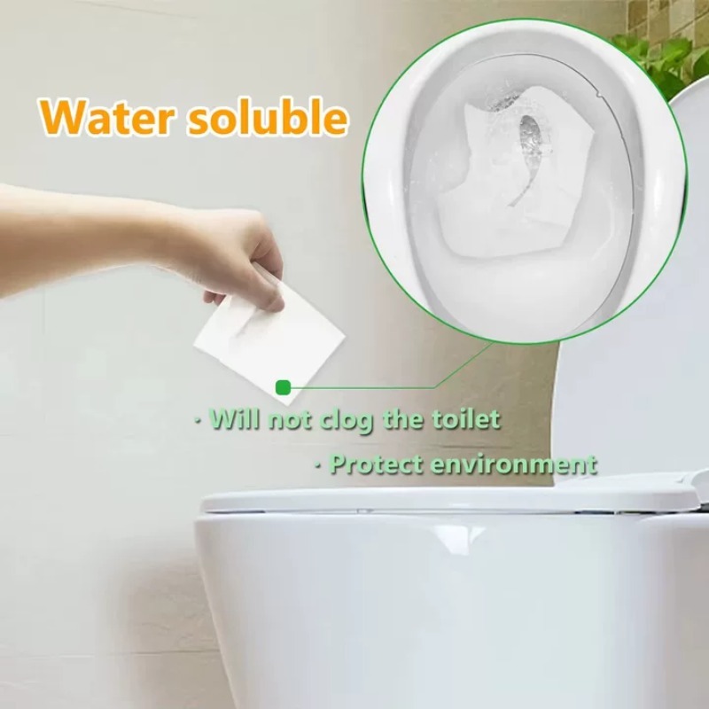 10-120PCS Disposable Toilet Se - Outdoor Camping Rug Waterproof recension och pris