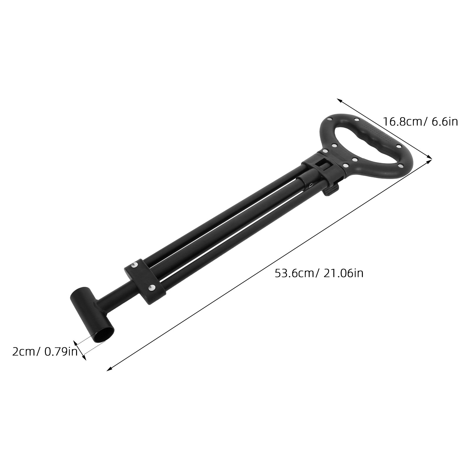 1Set Folding Wagon Push Handle - Outdoor Camping Trolley recension och pris