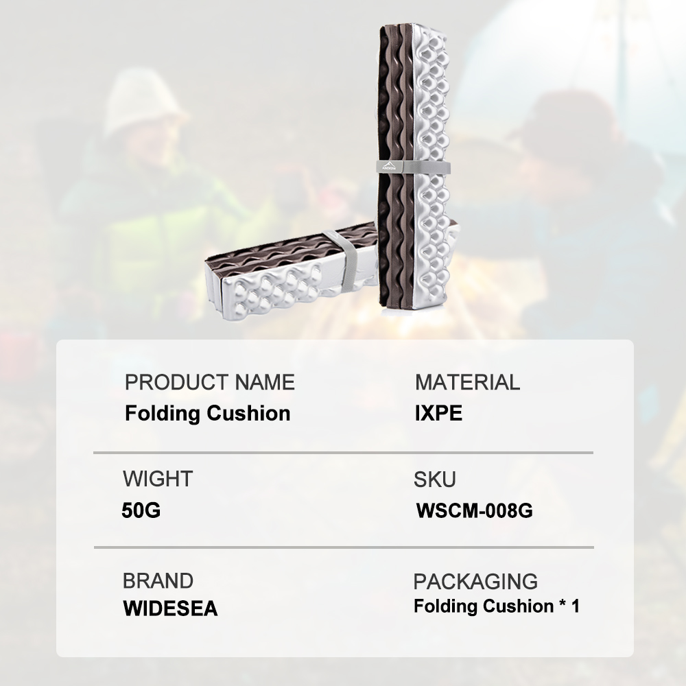 Widesea Camping Foldable Mat S - Outdoor Camping Rug Waterproof recension och pris