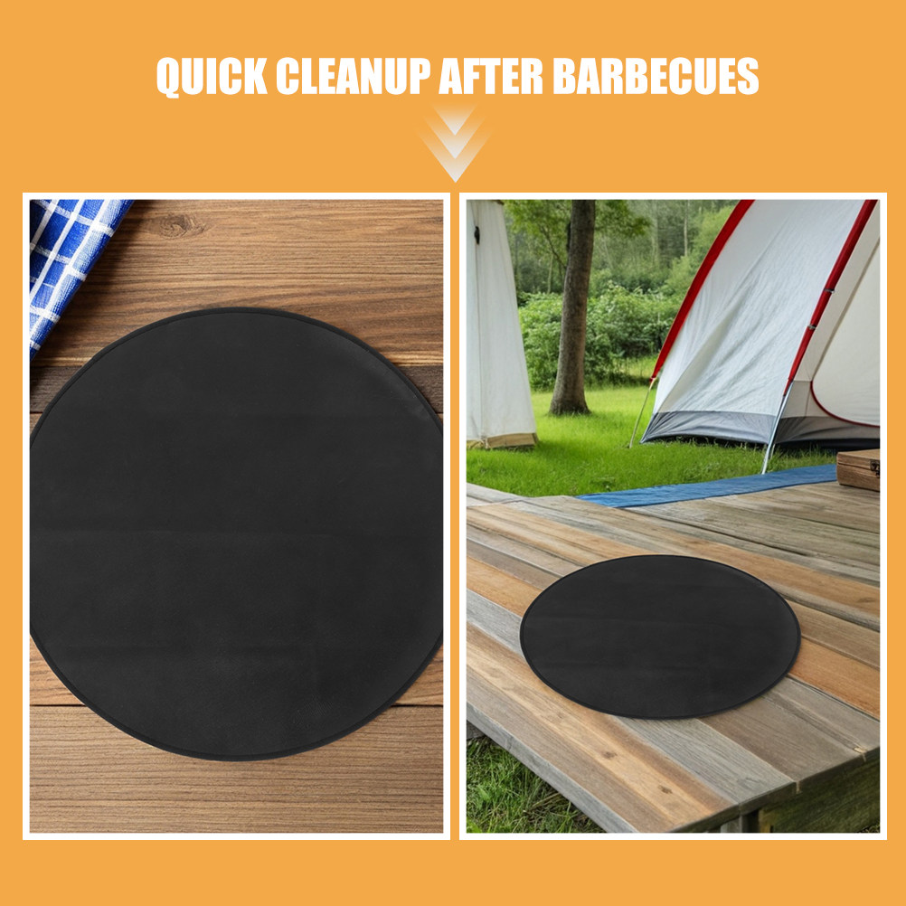 Round Heat Resistant Fireproof - Outdoor Camping Grill recension och pris