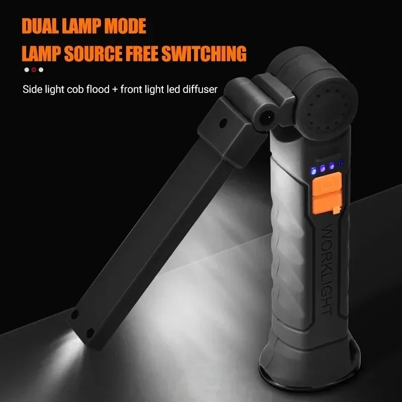 Portable COB LED Flashlight US - Outdoor Camping Lamp recension och pris
