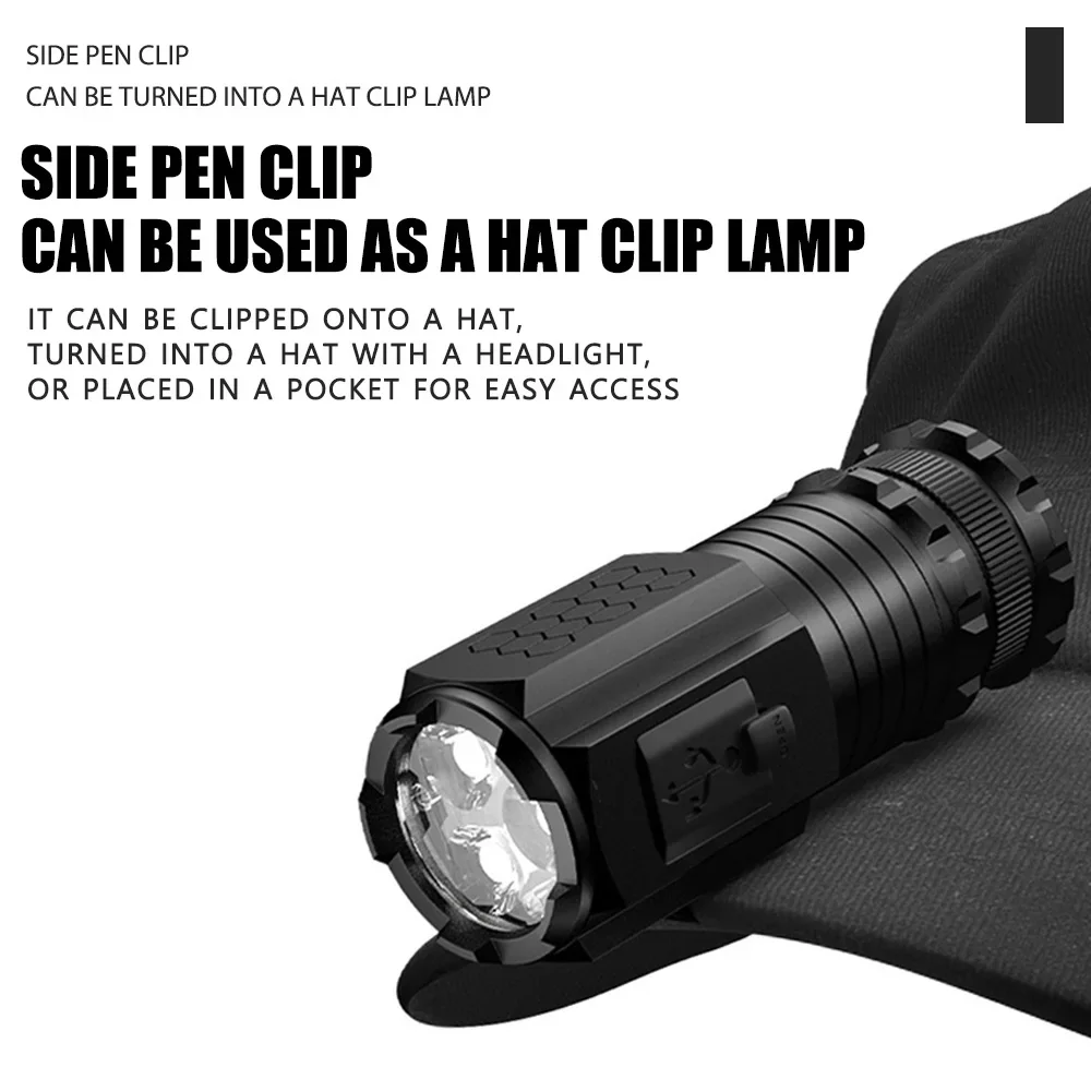 Powerful Mini LED Flashlight S - Outdoor Camping Adventure recension och pris