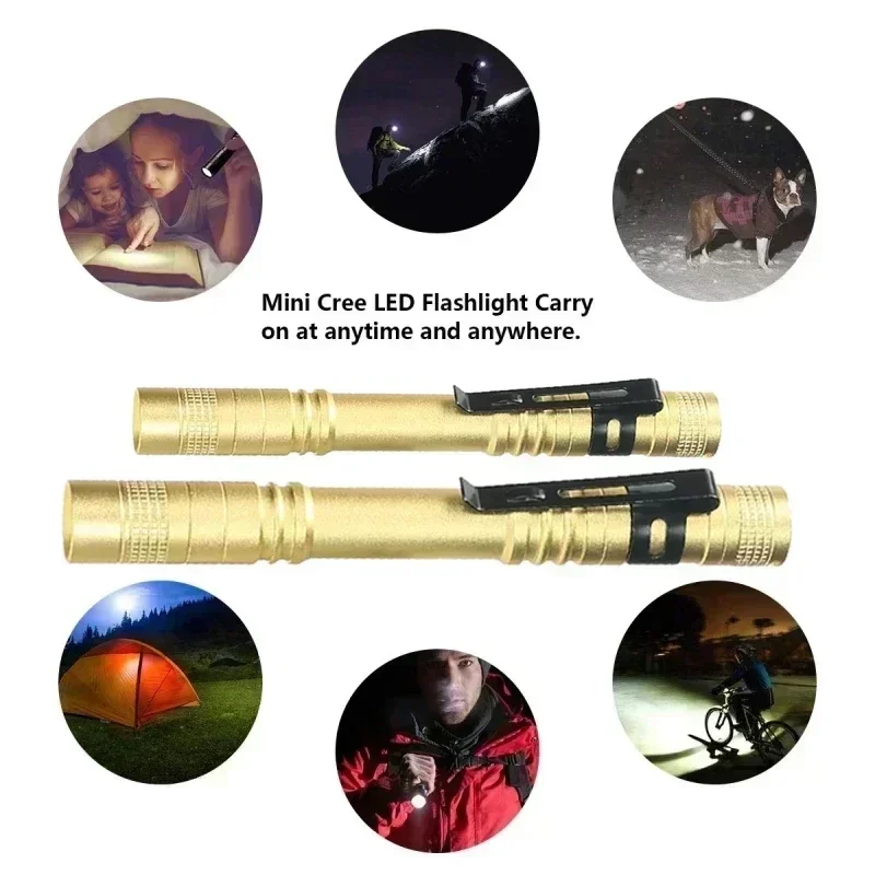 Portable Mini LED Pen Flashlig - Outdoor Camping Lamp recension och pris