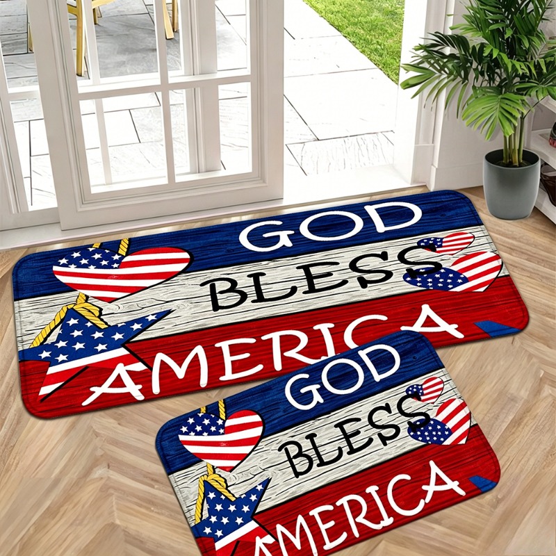 Patriotic God Bless America Fl - Outdoor Camping Usa recension och pris