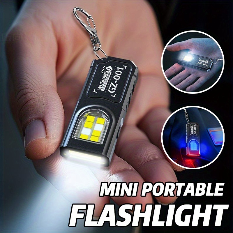 Powerful Mini COB LED Keychain - Outdoor Camping Adventure recension och pris