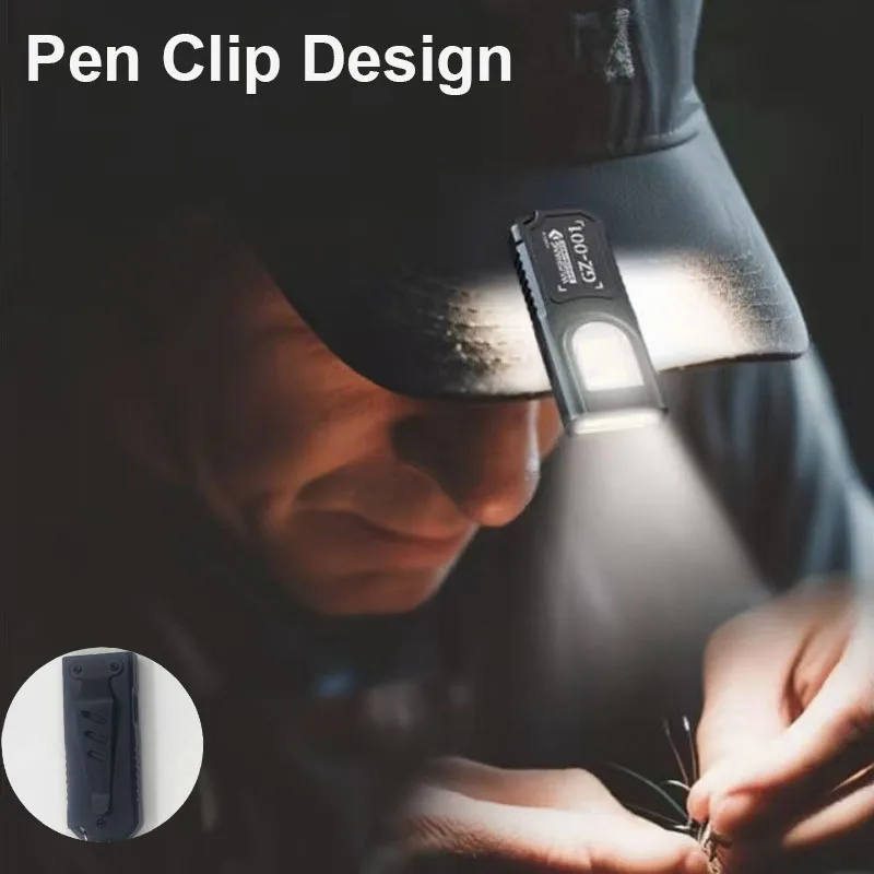 Powerful Mini COB LED Keychain - Outdoor Camping Adventure recension och pris