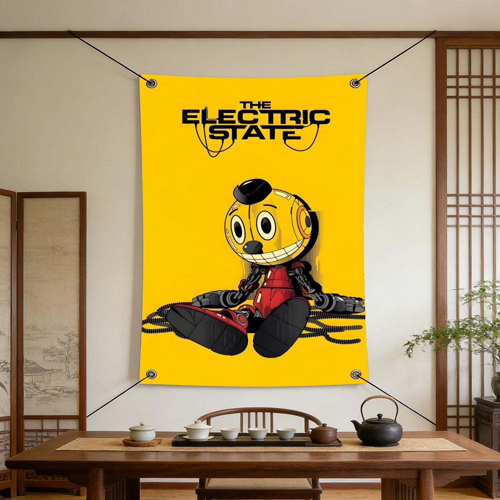 Movie The Electric State Flags - Outdoor Camping Movies recension och pris