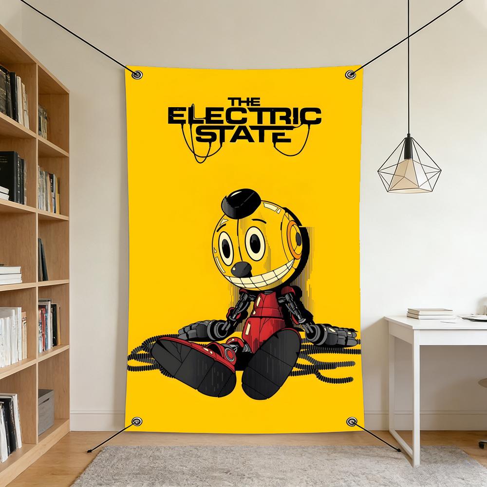 Movie The Electric State Flags - Outdoor Camping Movies recension och pris