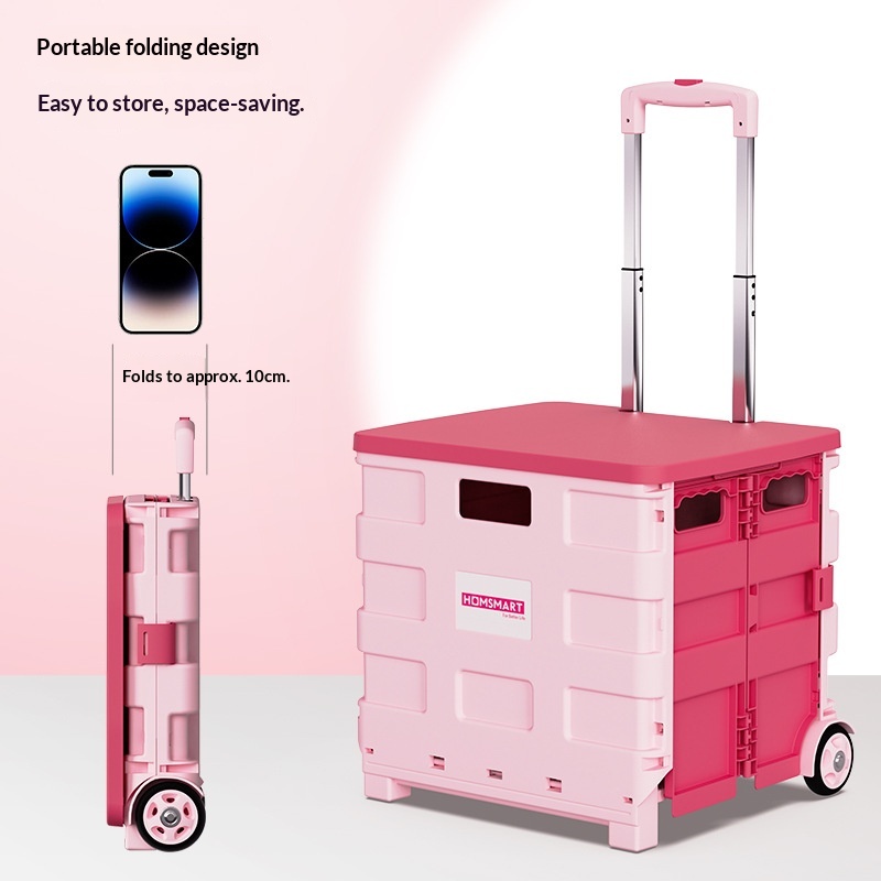 Portable Foldable Shopping Tro - Outdoor Camping Trolley recension och pris