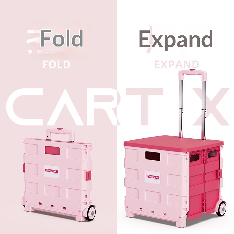 Portable Foldable Shopping Tro - Outdoor Camping Trolley recension och pris