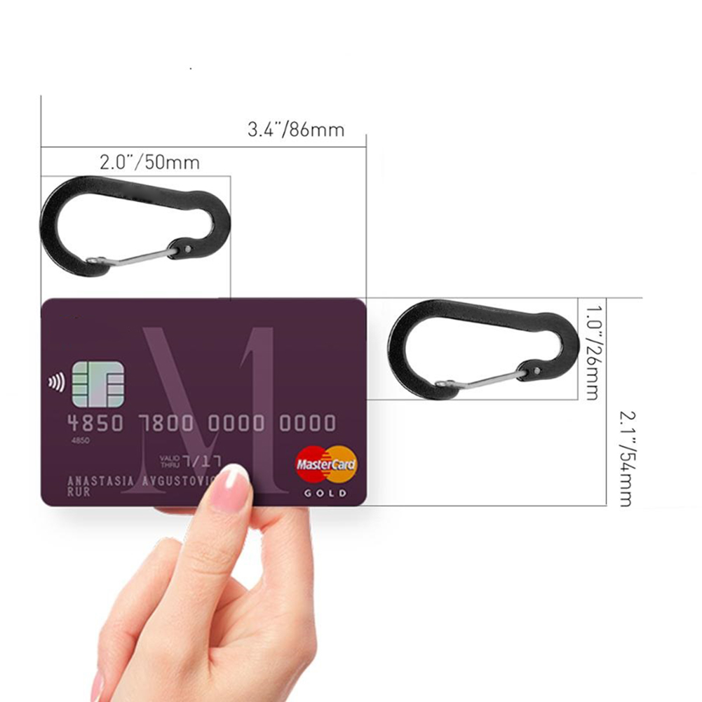 12PCS Multi-Tool Carabiner Cli - Outdoor Camping Adventure recension och pris