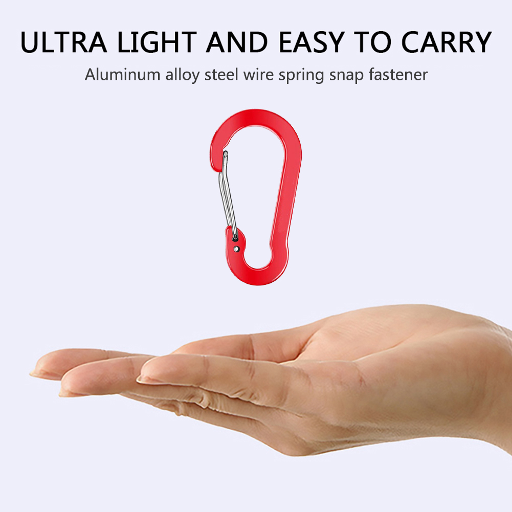 12PCS Multi-Tool Carabiner Cli - Outdoor Camping Adventure recension och pris