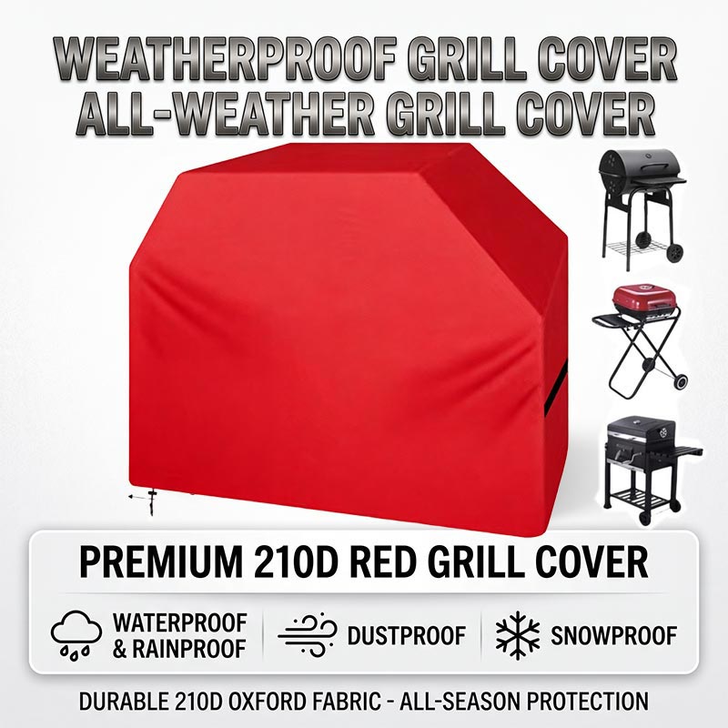 210D BBQ Cover Dustproof Water - Outdoor Camping Grill recension och pris