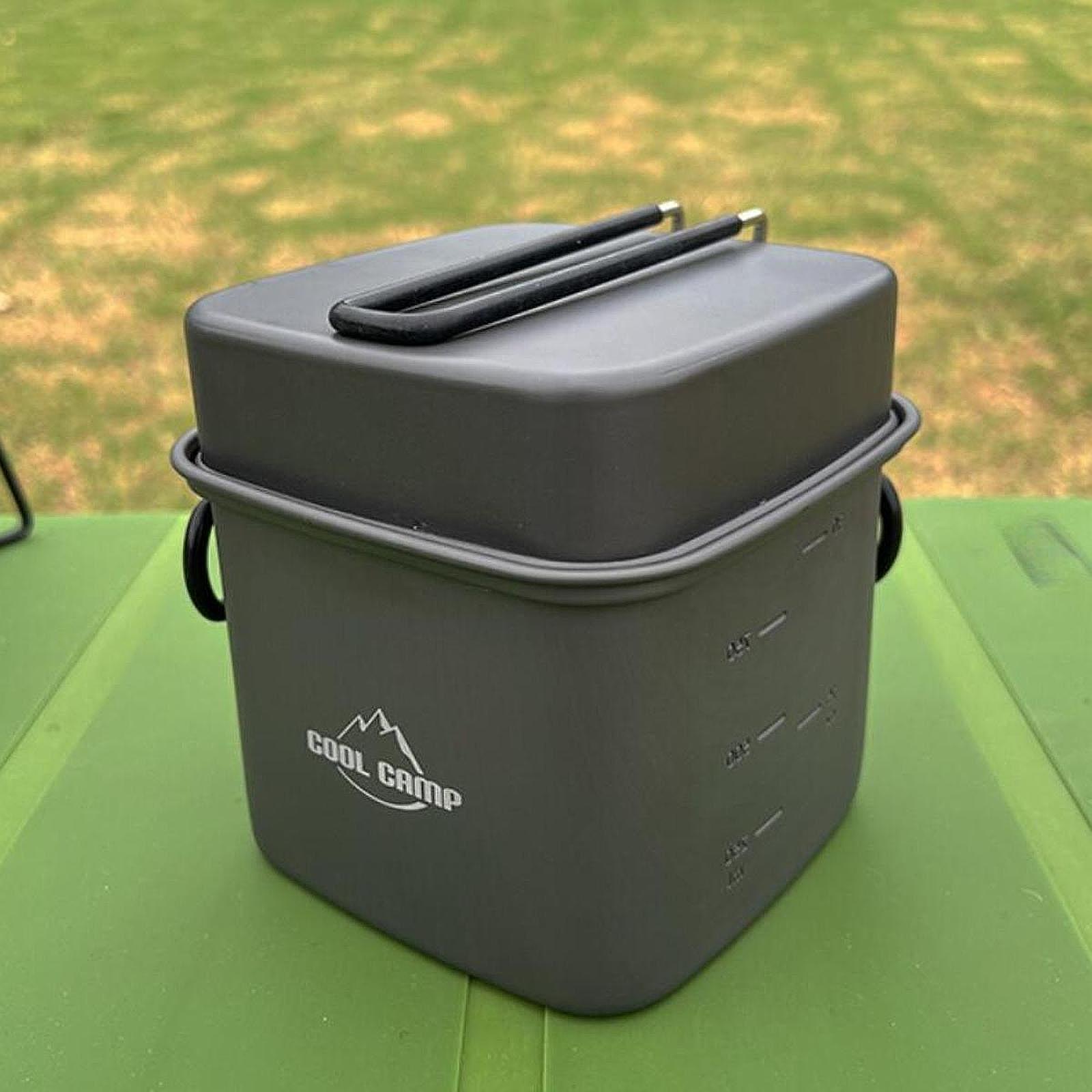 Camping Cookware Set Frying Pa - Camp Cooking Set recension och pris