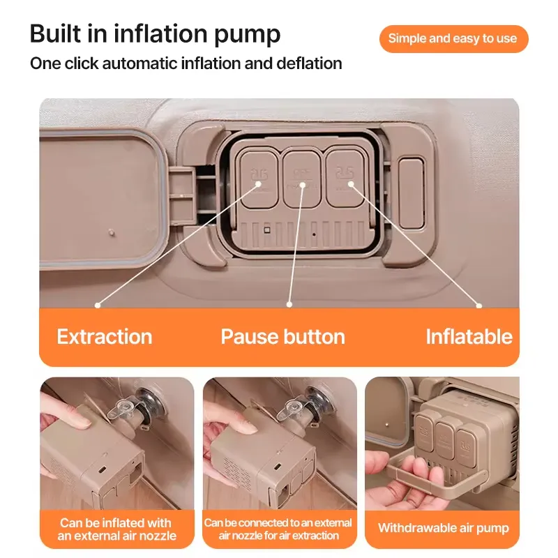 Modern PVC Casual Air Camp Mat - Inflatable Mattress recension och pris