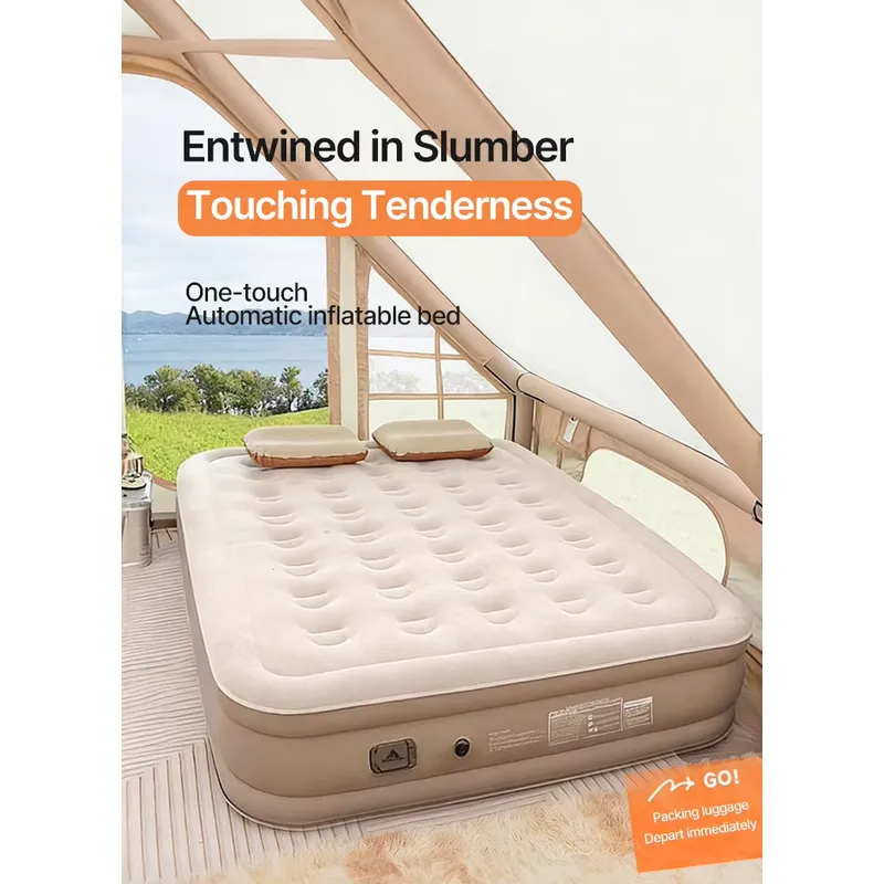 Modern PVC Casual Air Camp Mat - Inflatable Mattress recension och pris