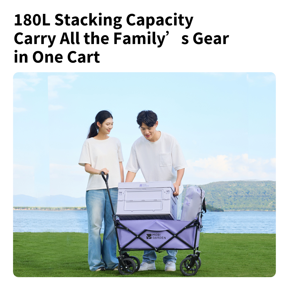 Mobi Garden Foldable Four-Whee - Outdoor Camping Furniture recension och pris