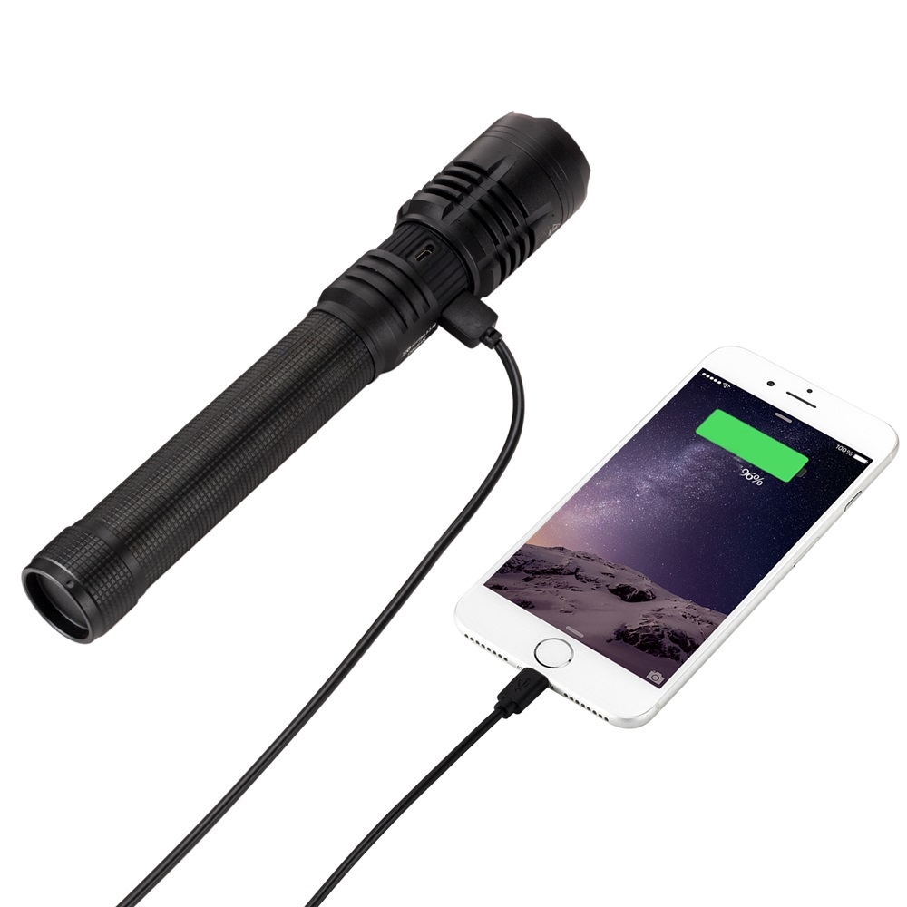 5000 Lumen Zoom XHP90 LED High - Outdoor Camping Adventure recension och pris