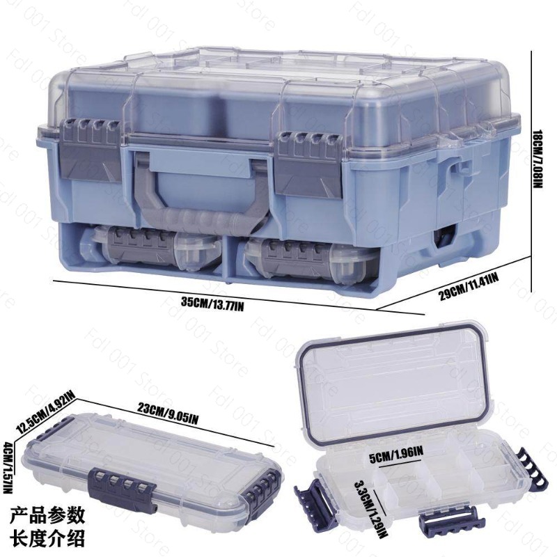 Fishing Tackle Box Large Capac - Outdoor Camping Storage Box recension och pris