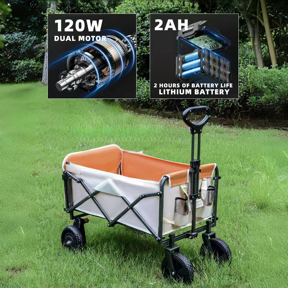 Electric Camping Wagon Cart Fo - Outdoor Camping Furniture recension och pris