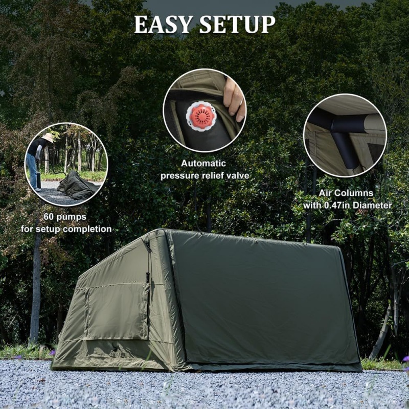 Outdoor Automatic Inflatable C - Outdoor Camping Furniture recension och pris