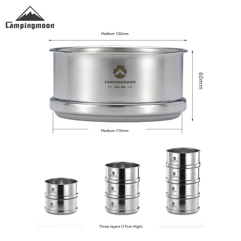 CAMPINGMOON Outdoor Camping Pi - Camp Cooking Set recension och pris