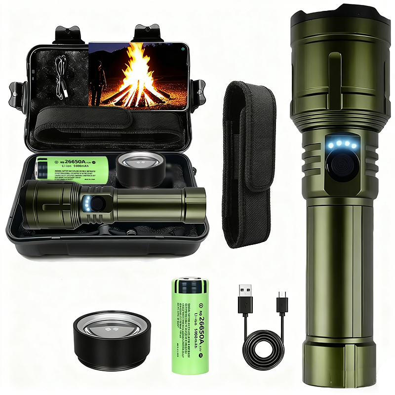 Ultra Powerful Flashlight Conc - Outdoor Camping Adventure recension och pris
