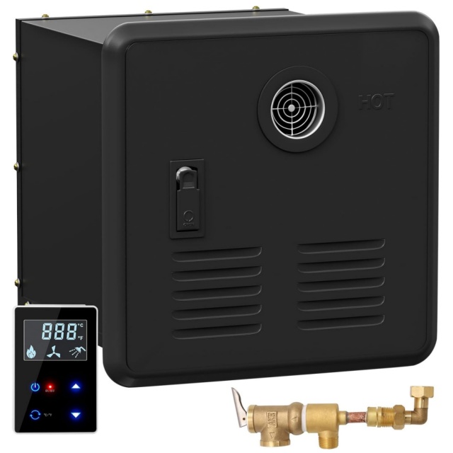 Portable RV Instant Gas Water  - Outdoor Camping Shower recension och pris