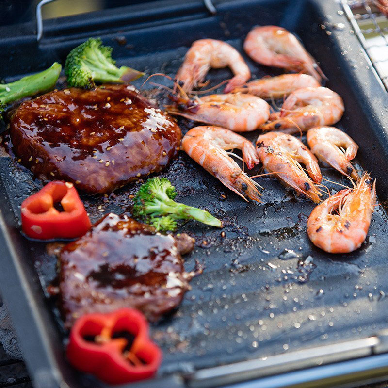 Outdoors Thick Square Grill Pa - Camp Cooking Set recension och pris