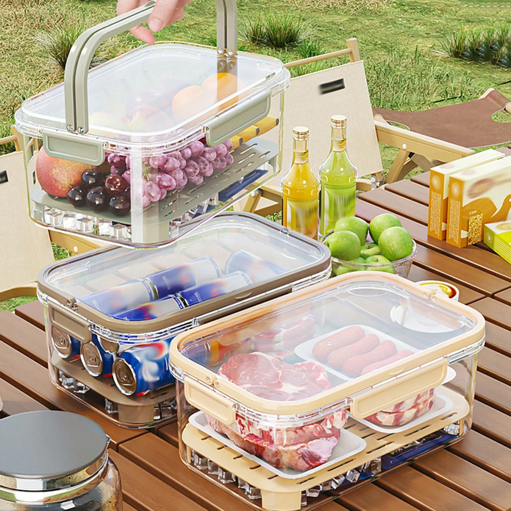 Portable Food Storage Containe - Outdoor Camping Storage Box recension och pris